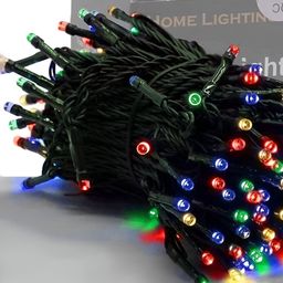 ENORMITY Blue & Green Rice Shape String Lights image 1