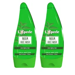 LOPERLE Set of 2 Purifying Neem Face Wash with Lemon Extract - 110 ml each-2