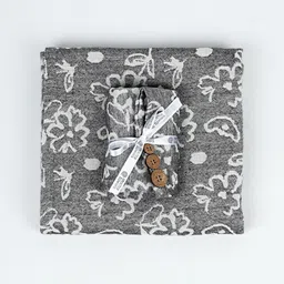 Doctor Towels Charcoal & White 2 Piece Banana Jacquard 300 GSM Bath Towel and Hair Towel-image-99
