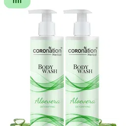 COROnation Herbal Set of 2 Aloevera Detoxifying Body Wash with Neem - 250 ml each-4