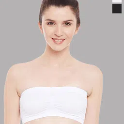 DressBerry Pack Of 2 Medium Coverage Bandeau Bra All Day Comfort-39