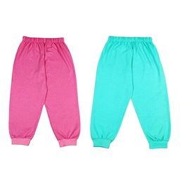 BAESD Kids Pack Of 2 Cotton Mid Rise Joggers-34