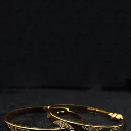 NMII Set Of 2 Gold-Plated Crystal-Studded Bangles-36