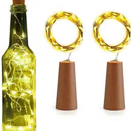ENORMITY 2 Pcs Yellow Rice Shape String Lights-25