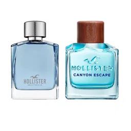 HOLLISTER Wave For Him & Canyon Escape For Him Eau De Toilette - 100ml Each-34