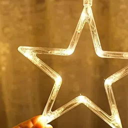 SPARK WORLD Yellow Star Shape String Lights image 3