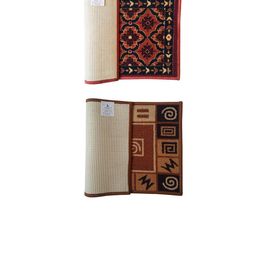Athom Trendz Set Of 2 Patterned Anti Skid Rectangular Door Mats image 5