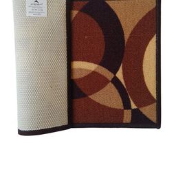 Athom Trendz Set Of 2 Multi Patterned Anti Skid Rectangular Door Mats image 4