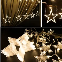 SPARK WORLD Yellow & Blue Rice Shape String Lights image 2