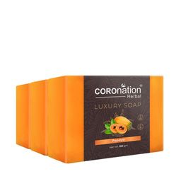 COROnation Herbal Set of 3 Papaya Luxury Soaps - 100g each-16