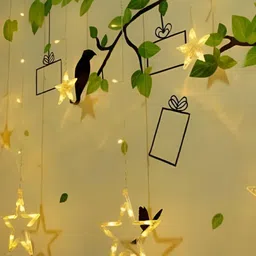 SPARK WORLD Transparent & Yellow Waterproof String Lights image 3