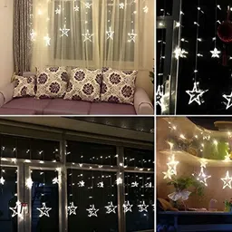 SPARK WORLD Yellow Star-Shaped String Lights image 4