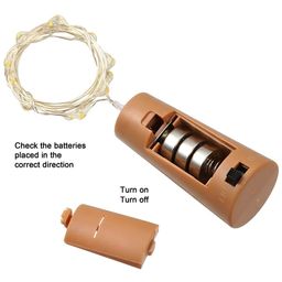 SPARK WORLD Yellow 5 Pieces Cork LED String Lights image 5