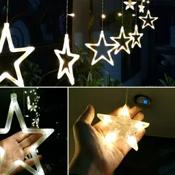 SPARK WORLD Yellow Star Shape String Lights image 5