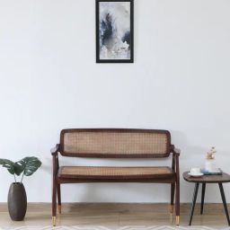 woodsworth from pepperfry Roubiax Solid Wood Settee In Tubbaq Finish-picture-27