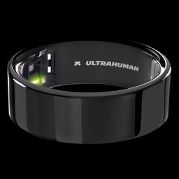 Ultrahuman Ring Air Smart Ring with Activity Tracker (Size 8, Upto 100 Meter Water Resistant, Aster Black)-5