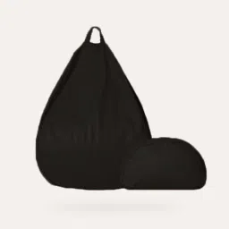4XL Bean Bag With Relaxing Curve Footrest Filled With Beans Bean Bag ChairWith Bean Filling-4