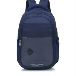 LOOKMUSTER Unisex Blue & Grey Waterproof Laptop Backpack-19