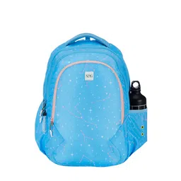 Wildcraft Blue & White Geometric WIKI GIRL 3 Backpack-31