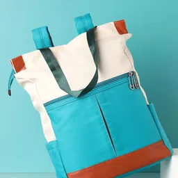 HAUTE SAUCE by Campus Sutra Women Colourblocked Water Resistant Backpack-49