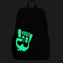 URBAN TRIBE Typography Printed Backpack-image-2