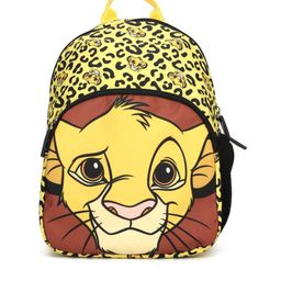 Disney Boys Yellow & Brown Printed Backpack-49
