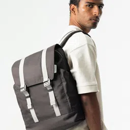 DailyObjects Charcoal Recycled Taiga Laptop Backpack-54