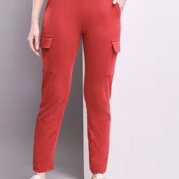Q-rious Women Training Cotton Terry Track Pants-picture-1