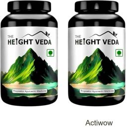 Height Veda Height Boost Formula for Natural Growth Pack of 2 Plant-Based Protein-image-54