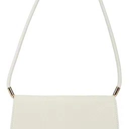 fastrack White Women Shoulder Bag - Medium Textured-picture-28