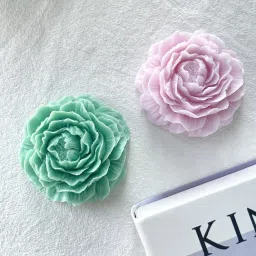 Scented Peony Flower Candle Candle-picture-26