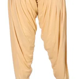 Solid Viscose Women Harem Pants-image-9