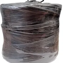 implemental Synthetic Plastic Nylon String Twine, Standard Size Plastic SUTLI, 400 Meter. Black image 3