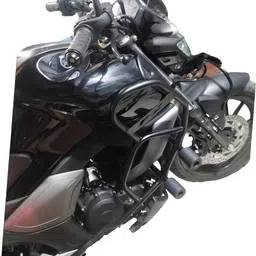 rs acessories hub Heavy Quality Metal Crash Guard with Slider Compatible for FZV3.V4.S-picture-25