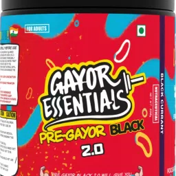Pre Gayor Black 2.0 | Optimally Dosed Pre-Workout,300mg Caffeine, 26 Servings Pre Workout-22