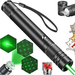 Dcmr Premium Laser Light Pointer With Different Modes, Rechargeable, Charger Inside-12