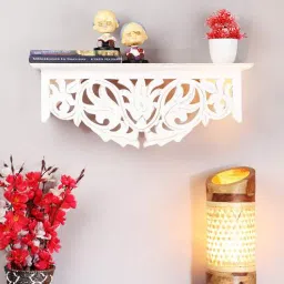 MDF Wall Shelf In White By The Urban Store-picture-26