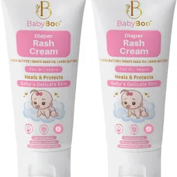 Diaper Rash Cream with Shea Butter, Coco Butter & Grape Seed Oil (Pack of 2)-image-44