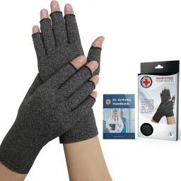 Compression Gloves and Doctor Written Handbook Hand Support-image-11