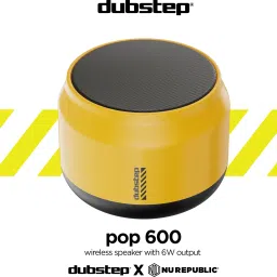 Dubstep Pp 600 Wireless Speaker with 15 Hrs Playtime, 52mm Dynamic Driver, TWS Pairing 6 W Bluetooth Speaker image 2