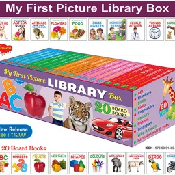go woo My First Picture Library Box Set | 20 Board Books image 4