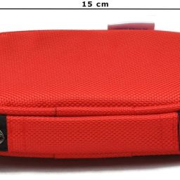 saco Back Cover for iStorage Disk Ashur 500GB (256 Bit Encryption) External Hard Drive (Red, , Artificial Leather) image 3