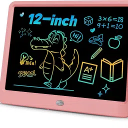 LCD Writing Tablet 12 Inch Reusable E-Note Pad Best Gift for Kids Boys Girls-44-14