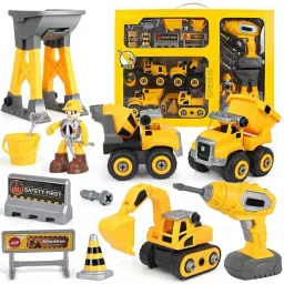Diy Construction Trucks Playset 677-220 EE-Dw-picture-29