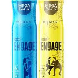 engage Tease & Spell Mega Pack Deo Combo 200ml x2 | Long Lasting Deo For Women Deodorant Spray - For Women-picture-5