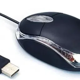 Techgets Wired Mini Optical Mouse Computer Mouse with USB for Laptop PC Desktop Wired Ambidextrous Optical Gaming Mouse-26
