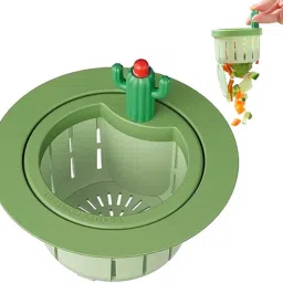 Kitchen Sink Plastic Pop-Up Strainer-image-12