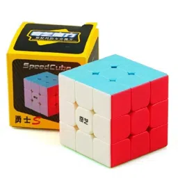 High Speed Cube Sticker less Smooth Turning 3x3x3 Speed Cube for Kids Adults-picture-24