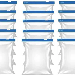 TP_N R AVADIYA ZipLock Pouch Blue, ( 9"X 10") (15 Ziplock Pouch) Organic Matter Storage Vacuum Bags-image-44