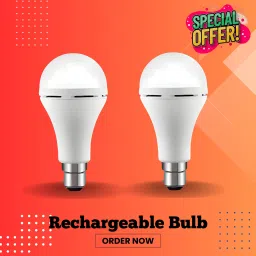 Rechargeable Emergency Bulb 12W Inverter Rechargebale Emergency Bulb_Pack_2SF177 3 hrs Bulb Emergency Light-image-80